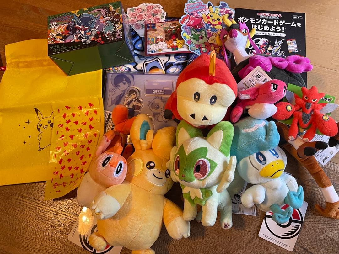 ポケモンセンターピカピカBOXタグ付き　ポケモン　匿名発送　ホゲータ　クリスマス