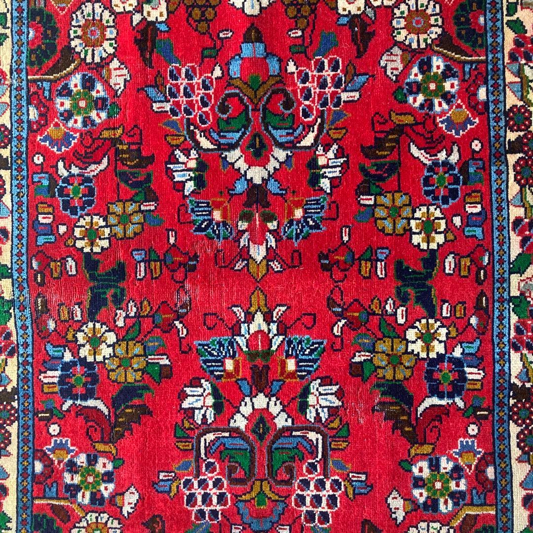 ★ naochin1102★ ヴィンテージラグ　トライバルラグ ランナー