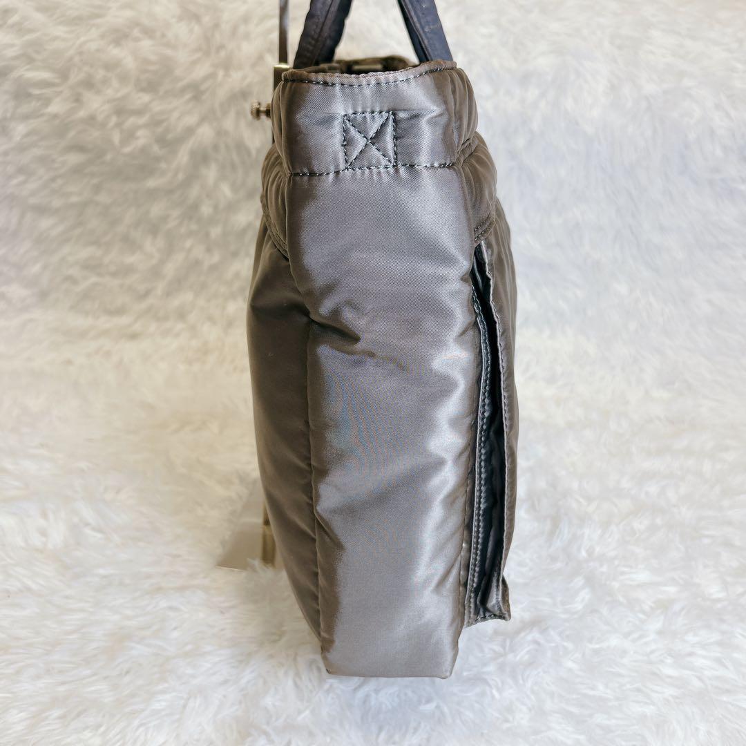 PORTER タンカー ビジネスバッグ 2way 希少色シルバーグレー