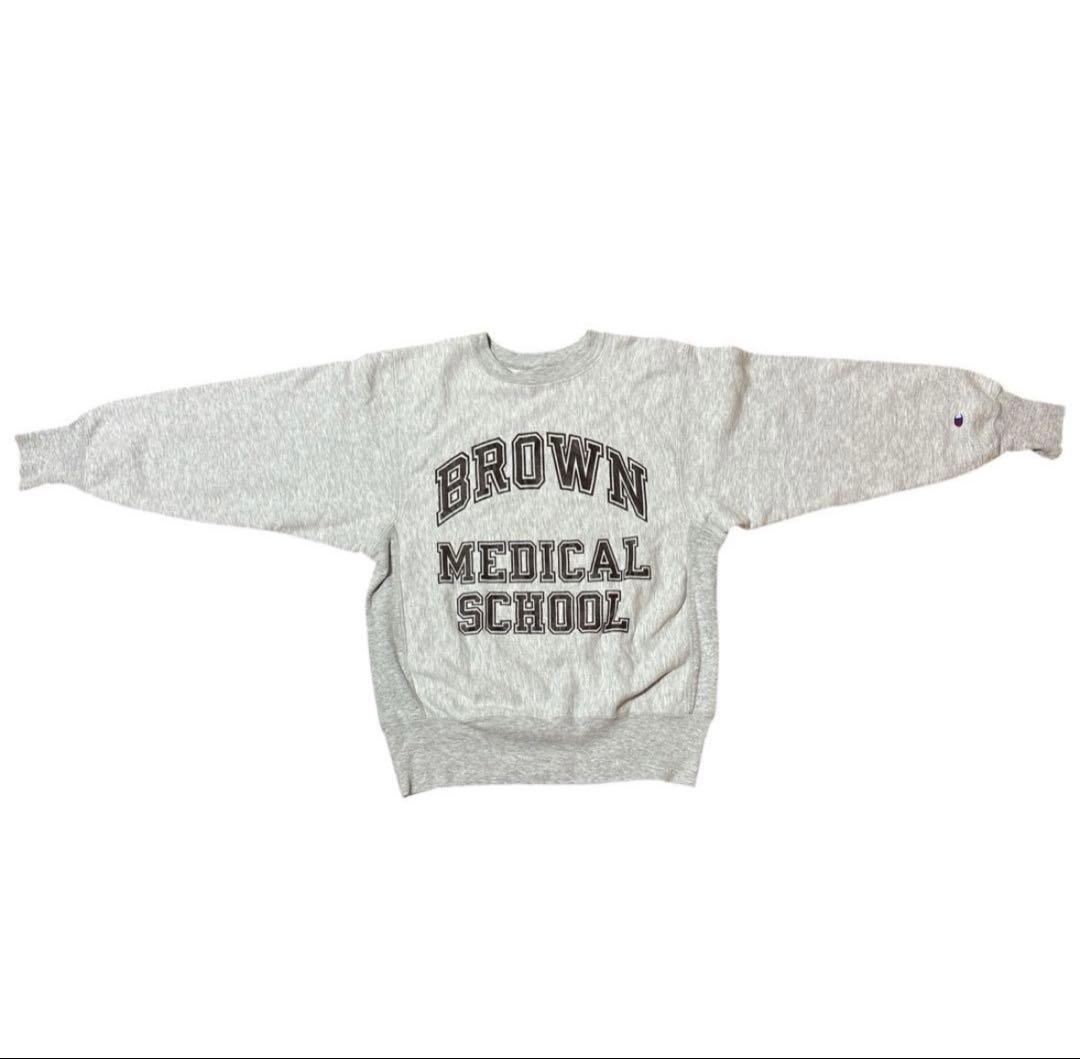 champion リバースウィーブ トリコタグ ブラウン大学3段 80s 90s