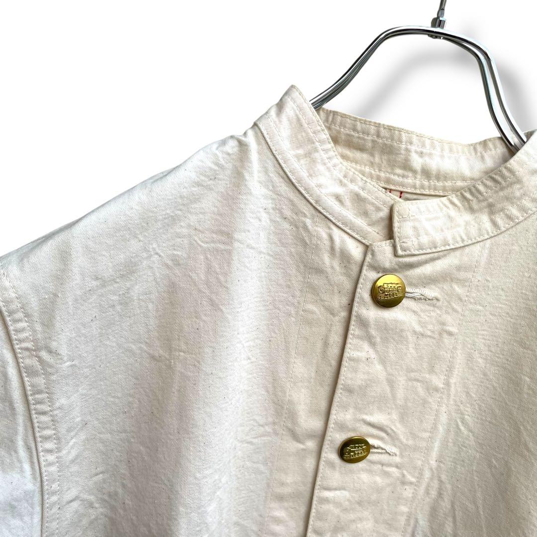 定価5万以上ダッパーズ ホワイトツイル ジャケット パンツセットアップ40 34