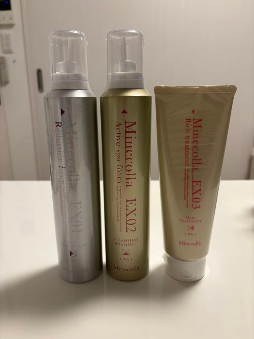 Minecolla EX01 EX02 EX03 セット ミネコラシャンプー