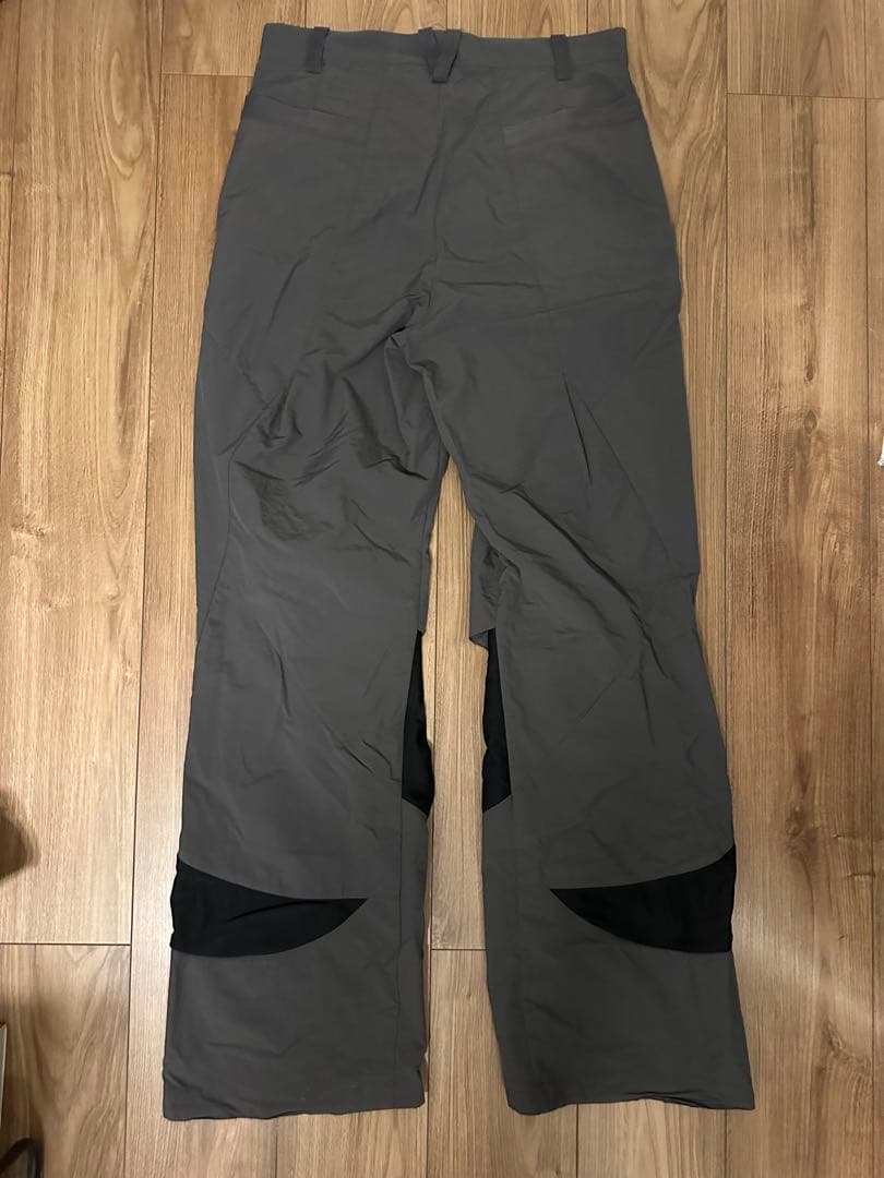 【NUMQUAM】gear tech flare trousersテックパンツ