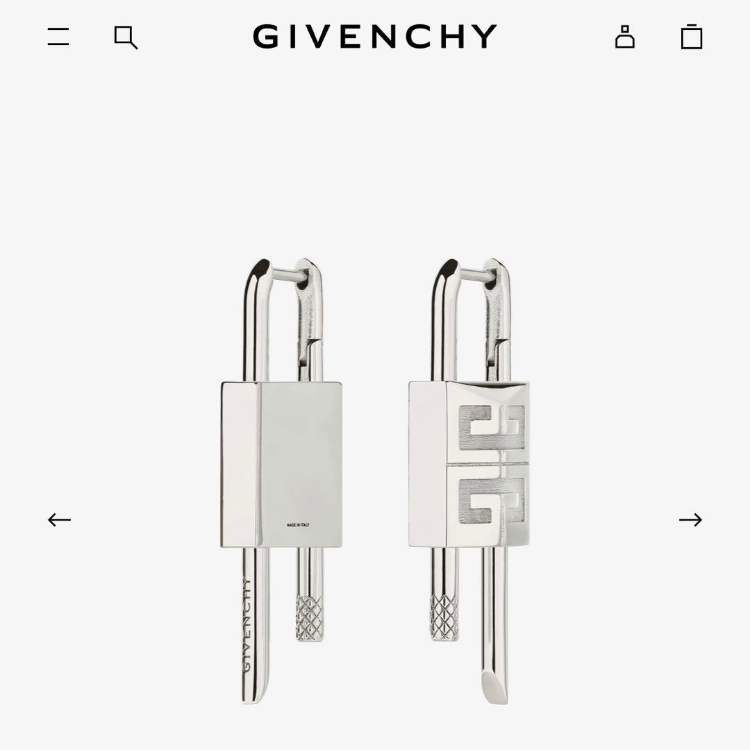 GIVENCHY ジバンシィ　ピアス　ロック　ピアス