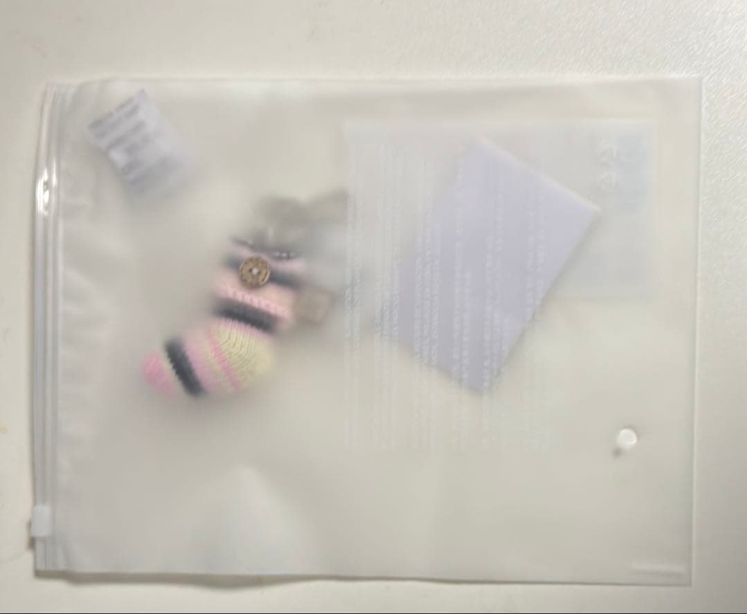 LE SSERAFIM KKUROCHET キーリング サクラ 靴下チャーム