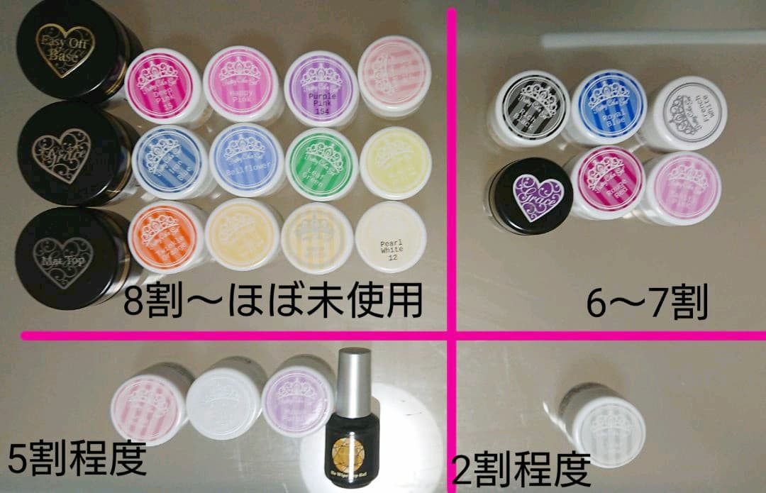 ジェルネイル  キット まとめ売り セット 一式