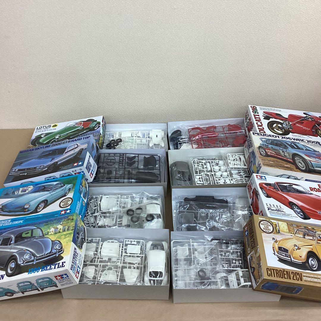 タミヤ 1/2 旧車・名車 8点セット ドゥカティ カルマンギアなど 未組立品