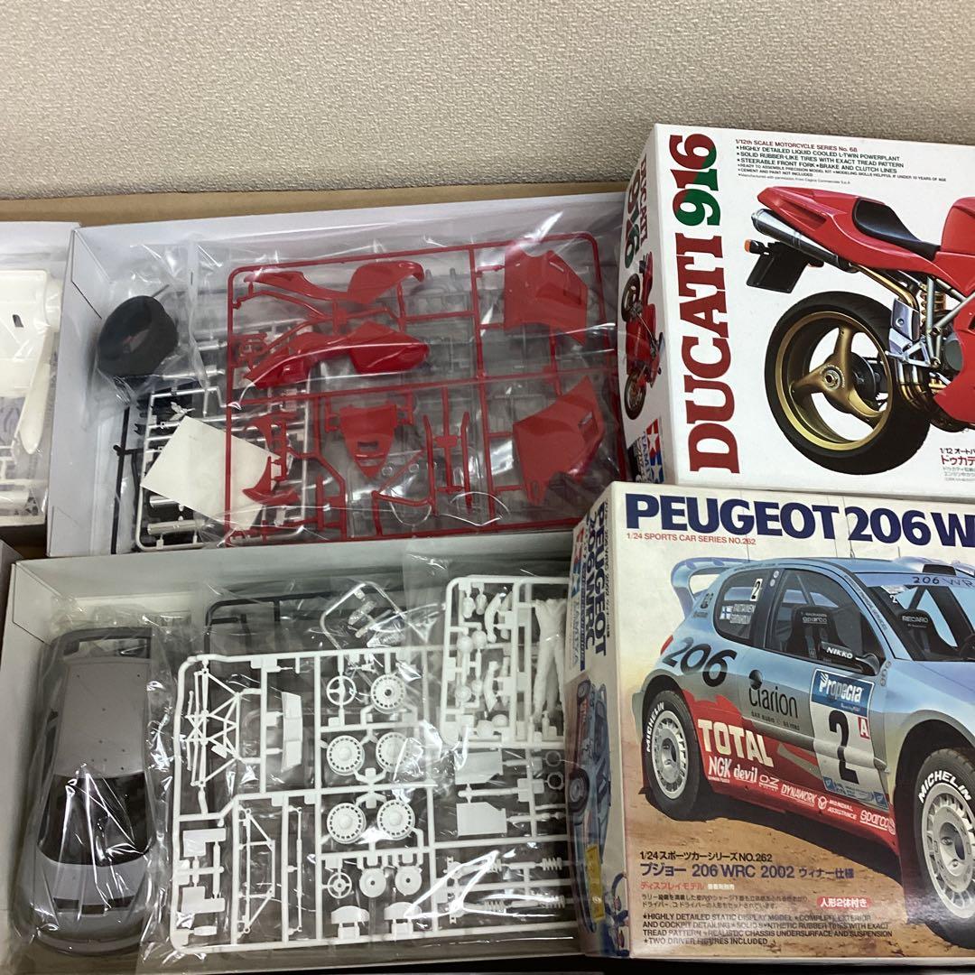 タミヤ 1/2 旧車・名車 8点セット ドゥカティ カルマンギアなど 未組立品