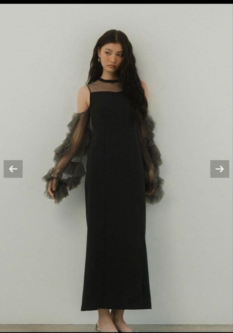 スーツ・フォーマル・ドレス ANDRESD detached sleeve dress