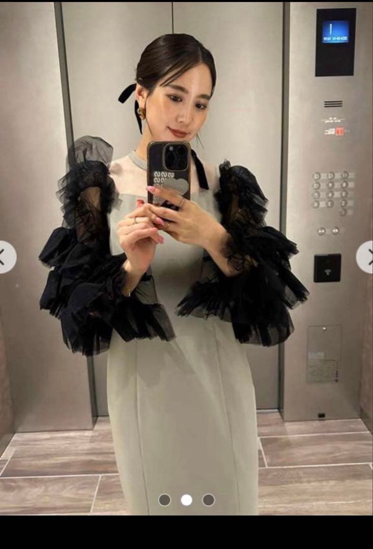 スーツ・フォーマル・ドレス ANDRESD detached sleeve dress