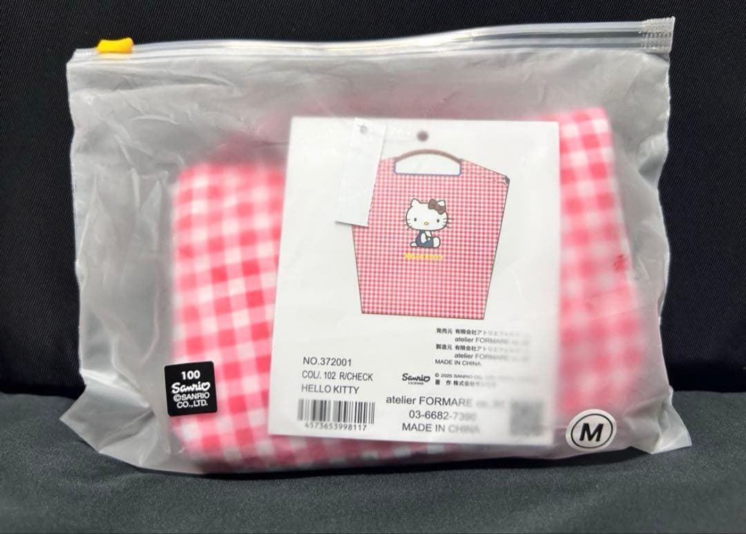 【本日発送】ボールアンドチェーン　サンリオ　ハローキティ　コラボ　エコバッグ　M