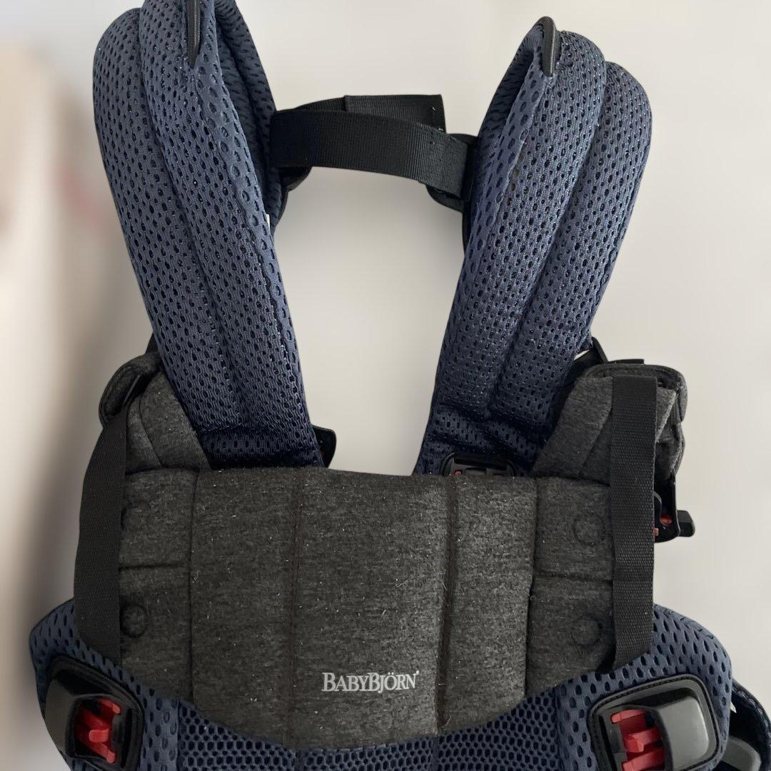美品　BABYBJORN ヘビービョルン ハーモニー 抱っこ紐　メッシュ