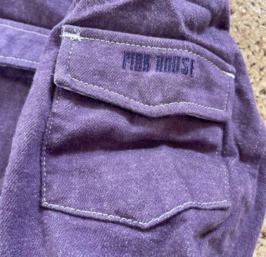 ピンクハウス 紫 パープル ワッペン付き 裏付き ジャケット 新品