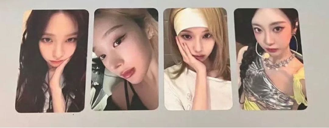 aespa whiplash popup 限定 靴ひもアクセ特典　4枚セット