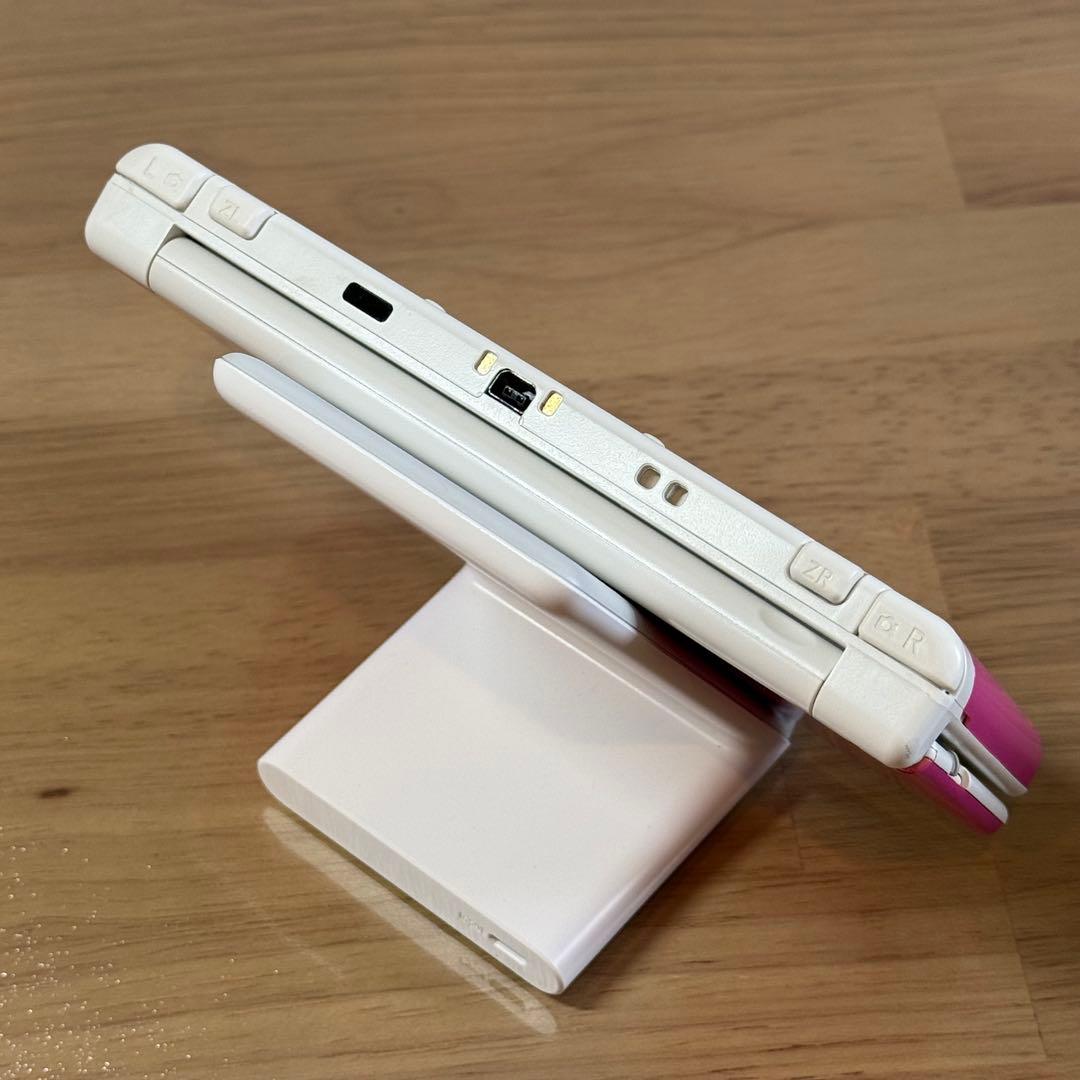 5-166 Newニンテンドー3DS LL ピンク×ホワイト