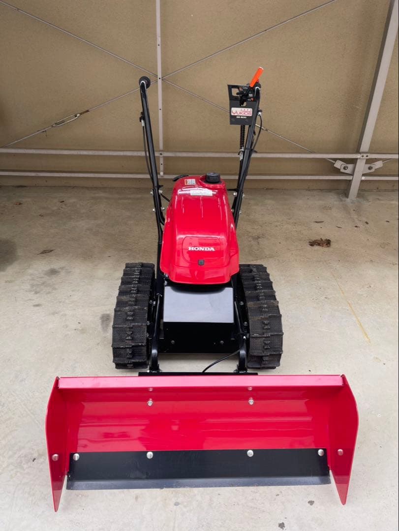 ホンダ 除雪機 キャタピラ式 赤