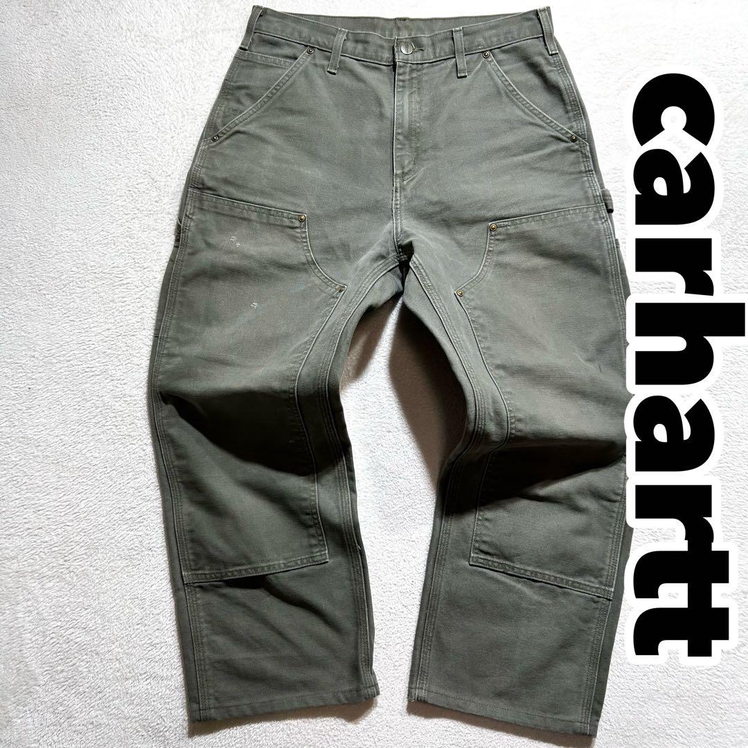 【carhartt】 ダブルニーペインターパンツ 31 ワークパンツ メキシコ製
