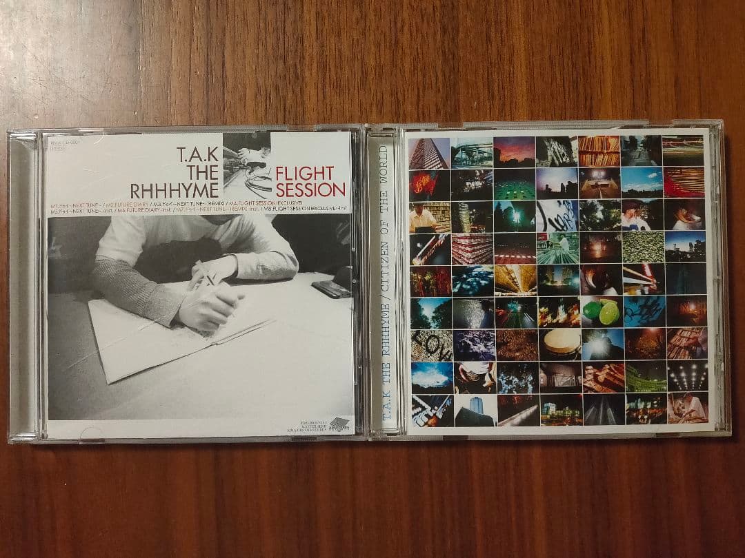 【貴重盤CD 2枚セット/帯付き美品】T.A.K THE RHHHYME