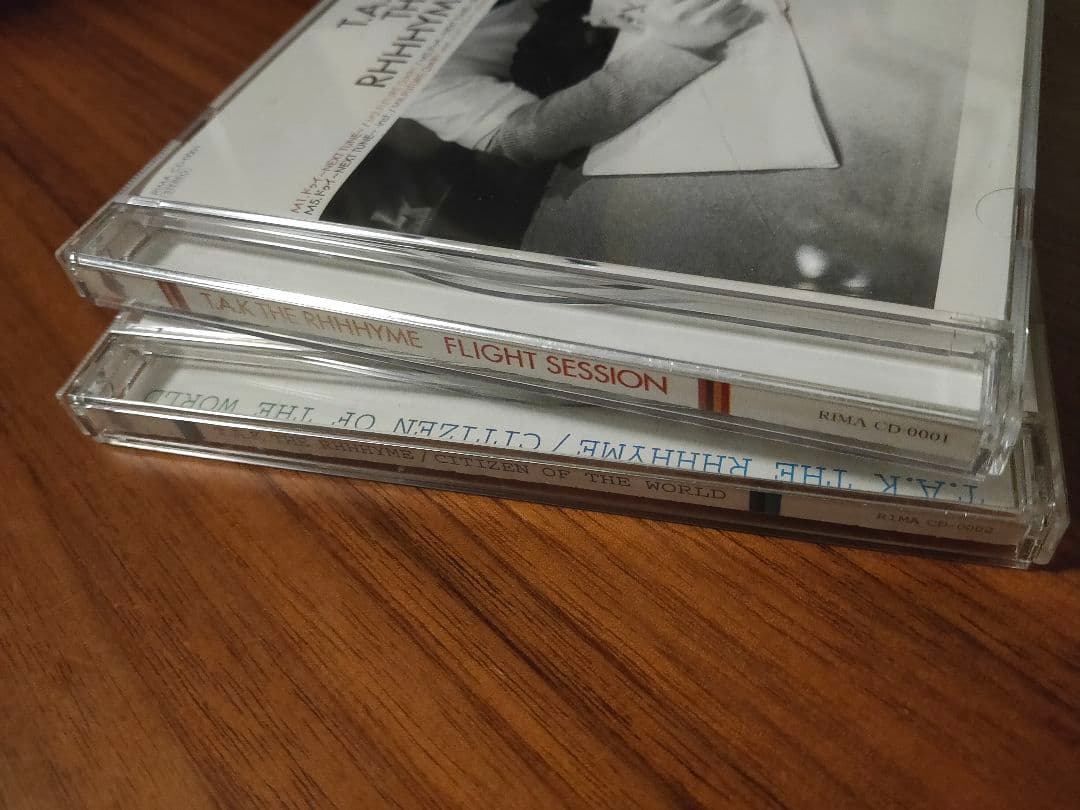 【貴重盤CD 2枚セット/帯付き美品】T.A.K THE RHHHYME