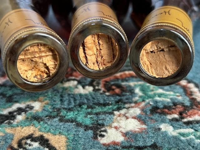 Hennessy ヘネシー VSOP コニャック 3本 【未開栓・コルク折れ】