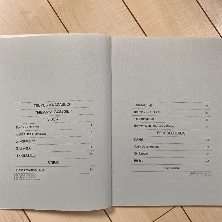 長渕剛　LP コピーシリーズ　HEAVY GAUGE