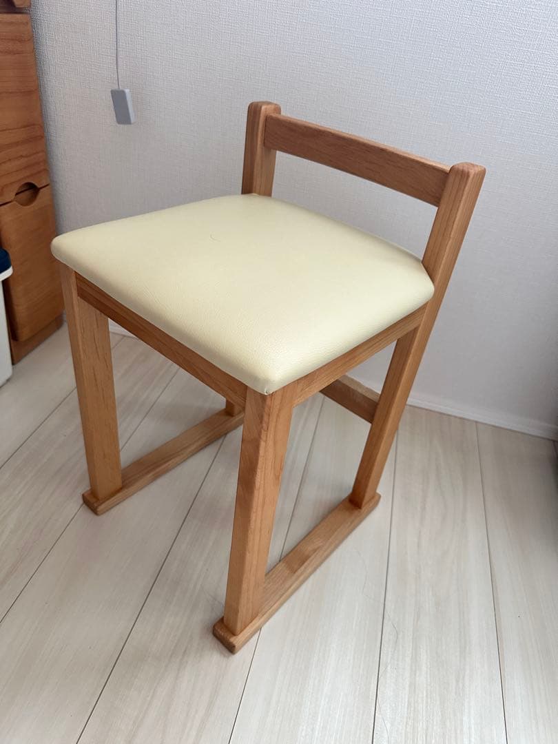 ドレッサー RCL-DS60 チェア付き 鏡台 アルダー材 ナチュラル