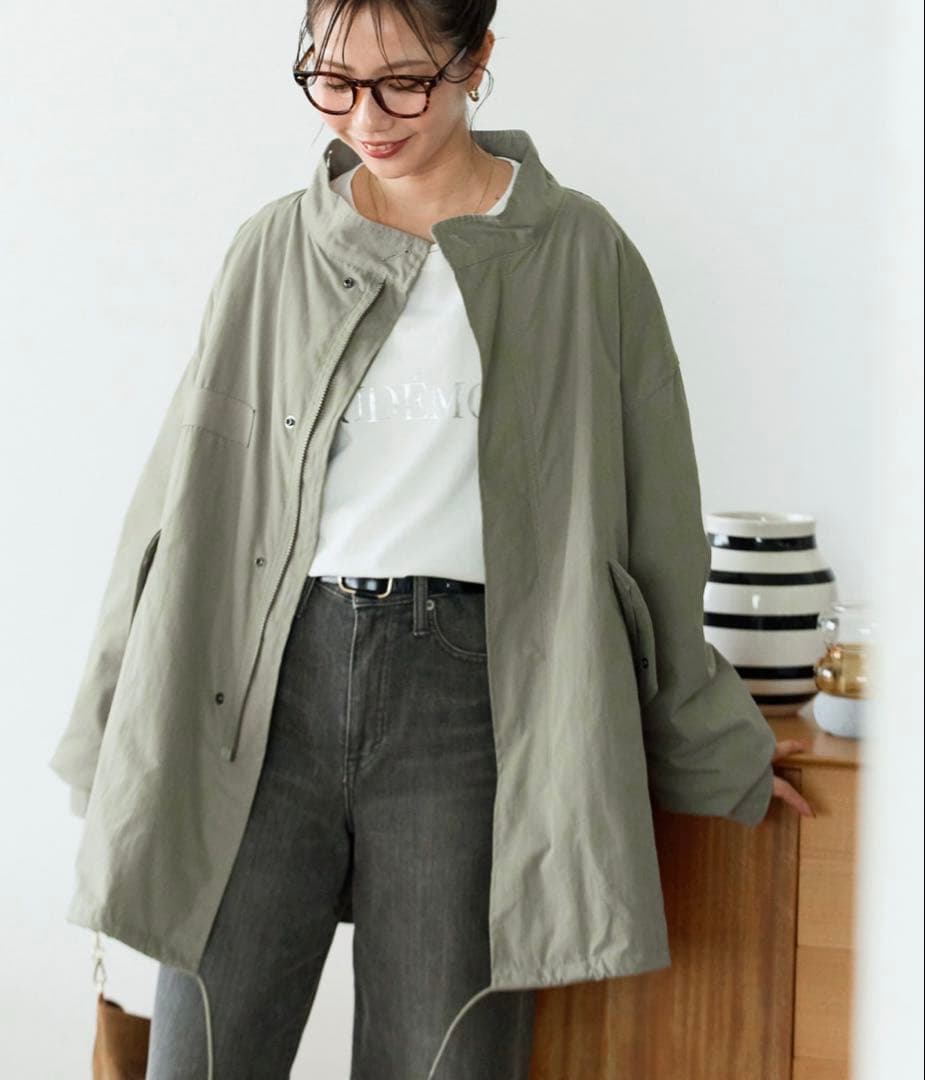 未使用☆ フリークスストア モッズコート　ショート　ベージュ