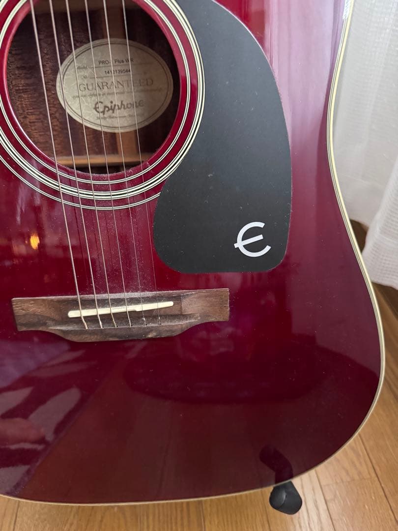 ギター　エピフォン　PRO-1 ワインレッド
