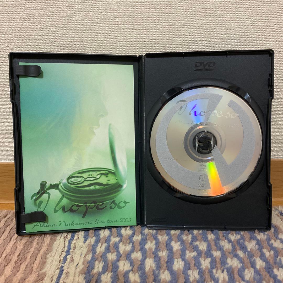 中森明菜/Live tour 2003～I hope so～