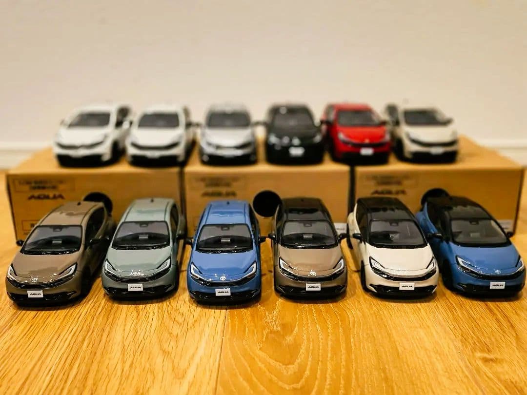 水龍【12色フルコンプリートセット】アクアミニカー箱付き非売品