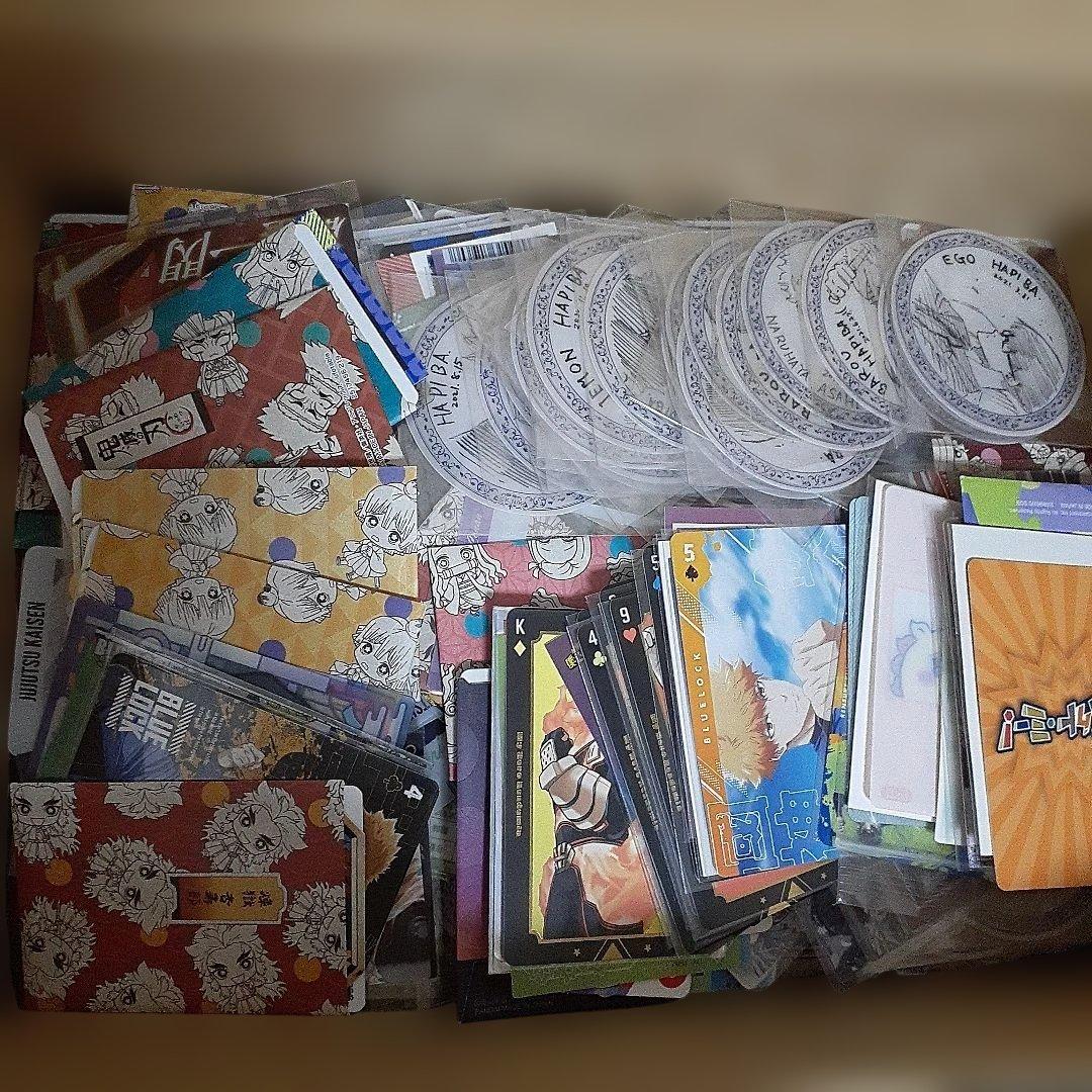 アニメ・マンガ・キャラクター　紙類　シール　ステッカー　ミニカード　まとめ売り