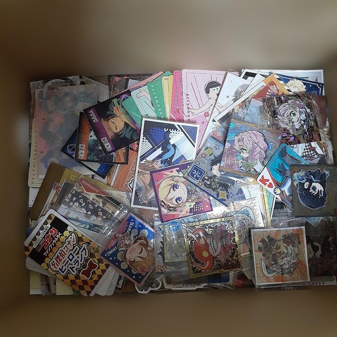 アニメ・マンガ・キャラクター　紙類　シール　ステッカー　ミニカード　まとめ売り