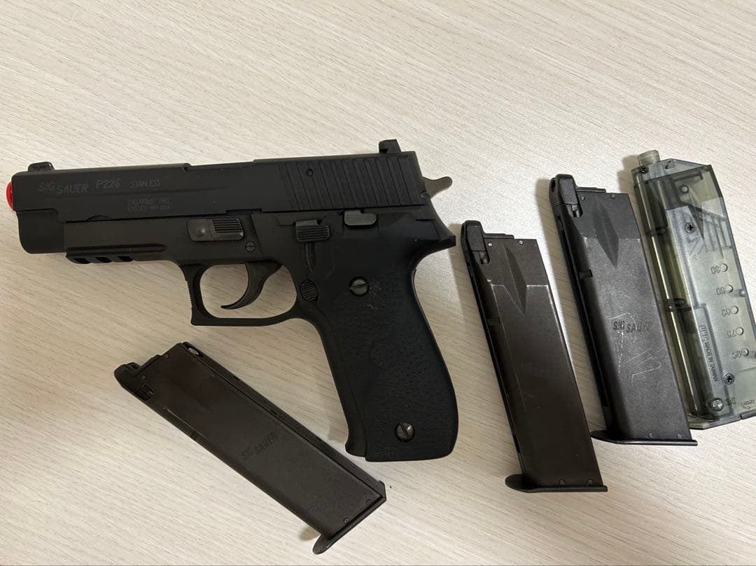 KSC P226R ヘビーウェイト& ブラックホークホルスター 他