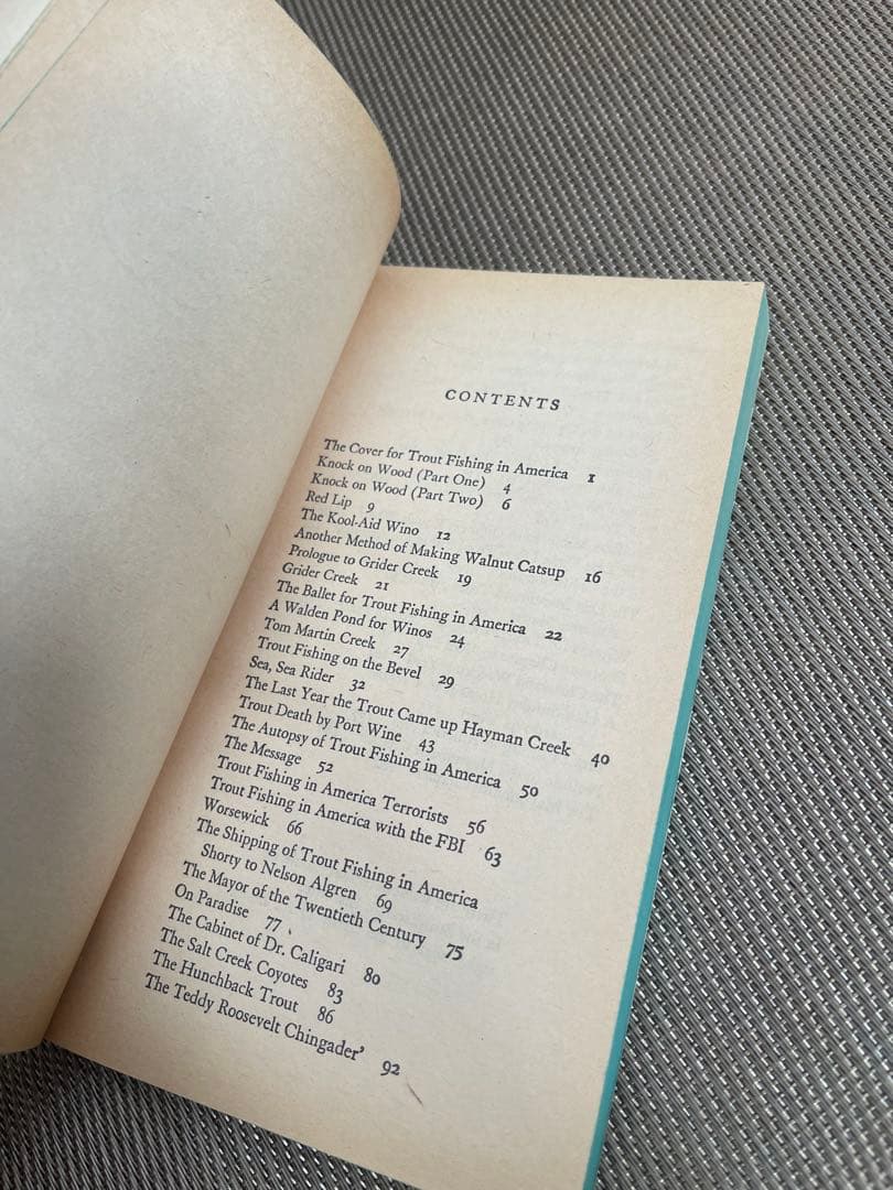 希少　Trout Fishing in America