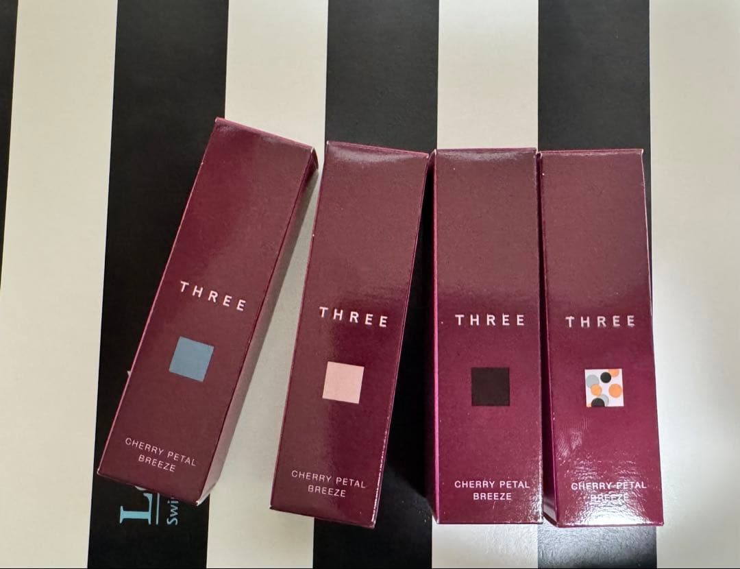 THREE ネイルポリッシュ S05/S06/S07/S08 限定4点完売希少