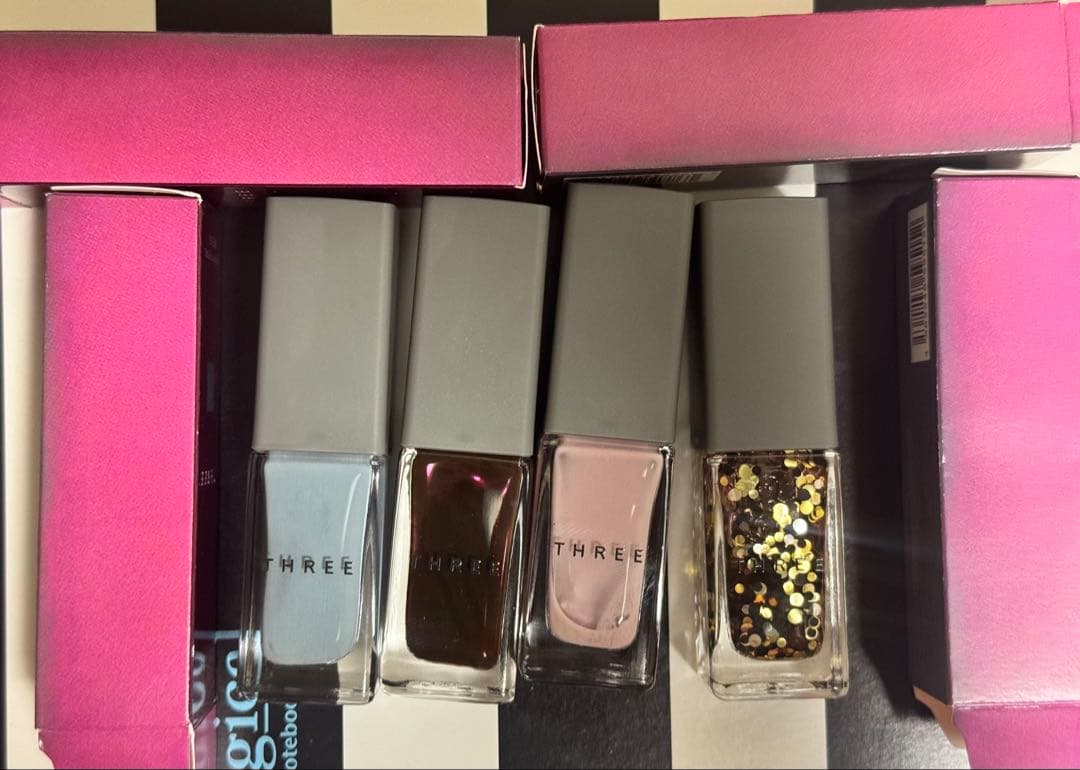 THREE ネイルポリッシュ S05/S06/S07/S08 限定4点完売希少