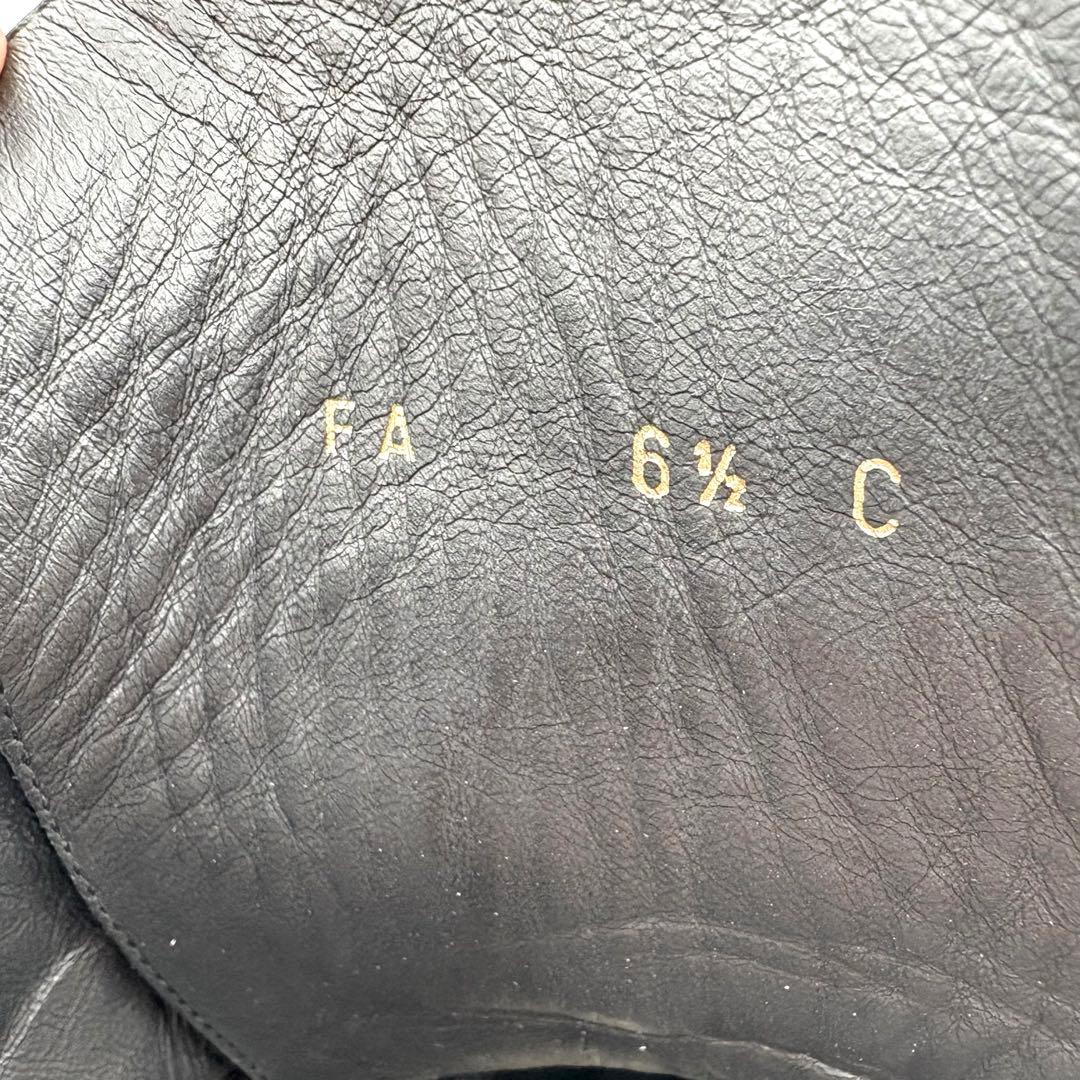 美品✨ サルヴァトーレフェラガモ ランディングブーツ サイドジップ 【6.5c】