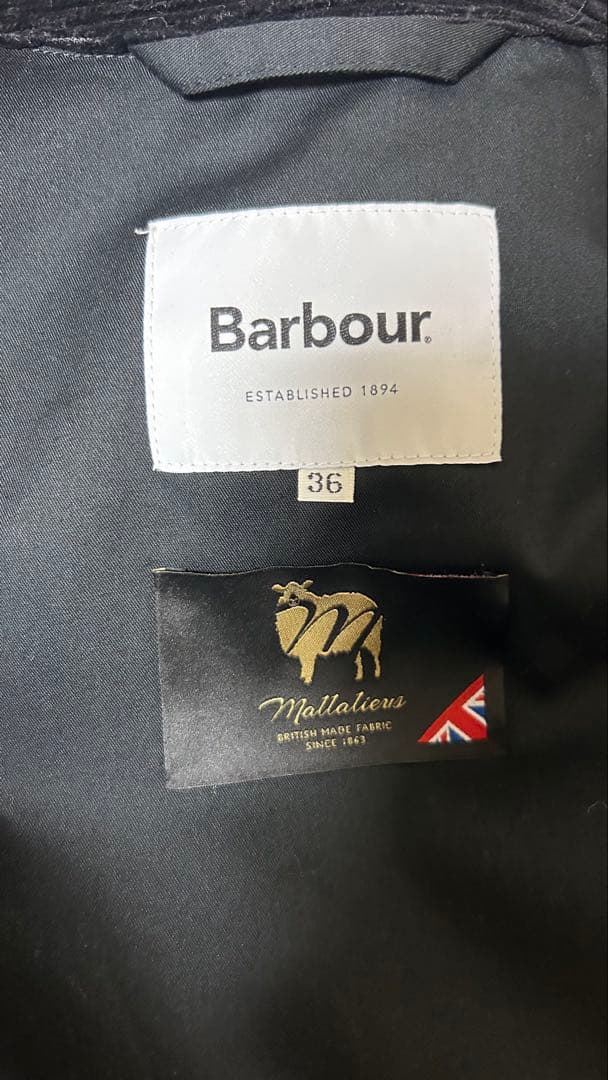 バブアー× BEAMS F 別注 グレンチェック ジャケット サイズ36