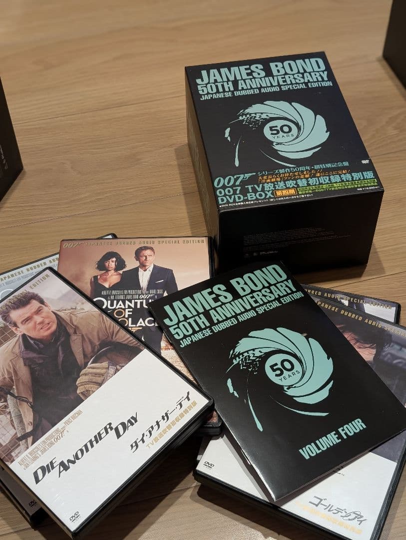 【中古】007シリーズ 50周年記念 第１期〜第４期　DVDボックスセット
