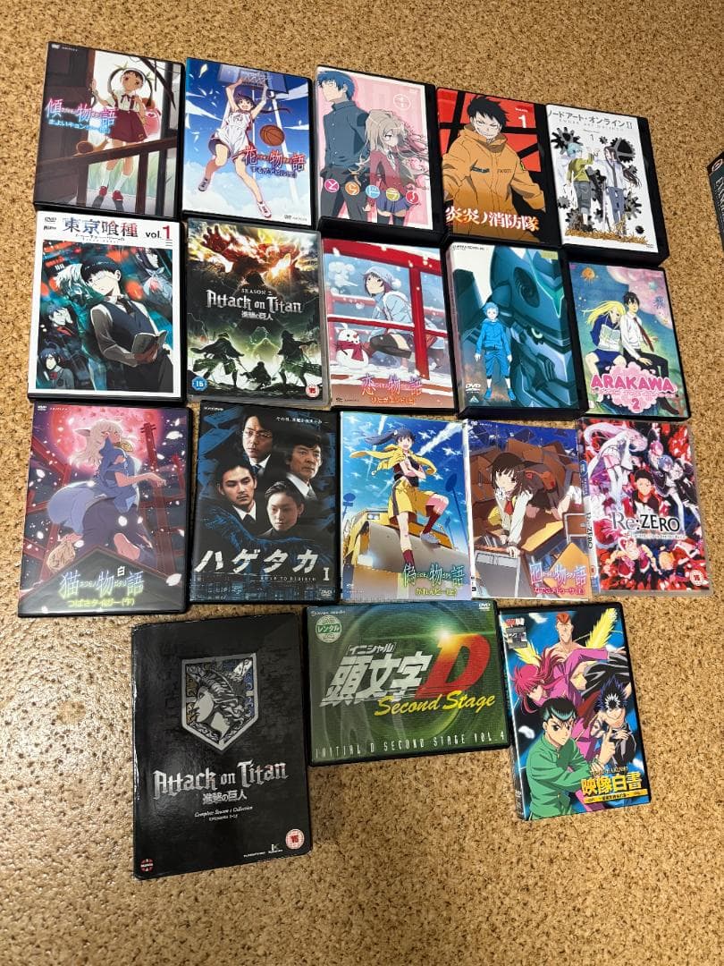 アニメDVDセット 29タイトルセット10万円以上！