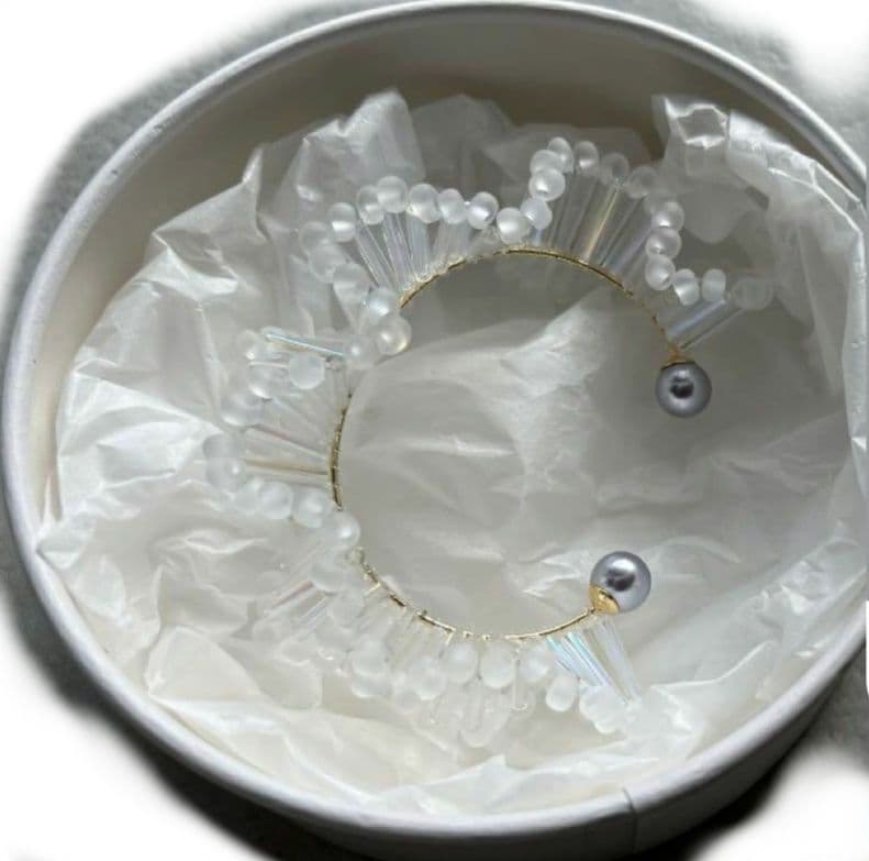 【未使用】Aoi Horiguchi coral bangle 明け方 バングル