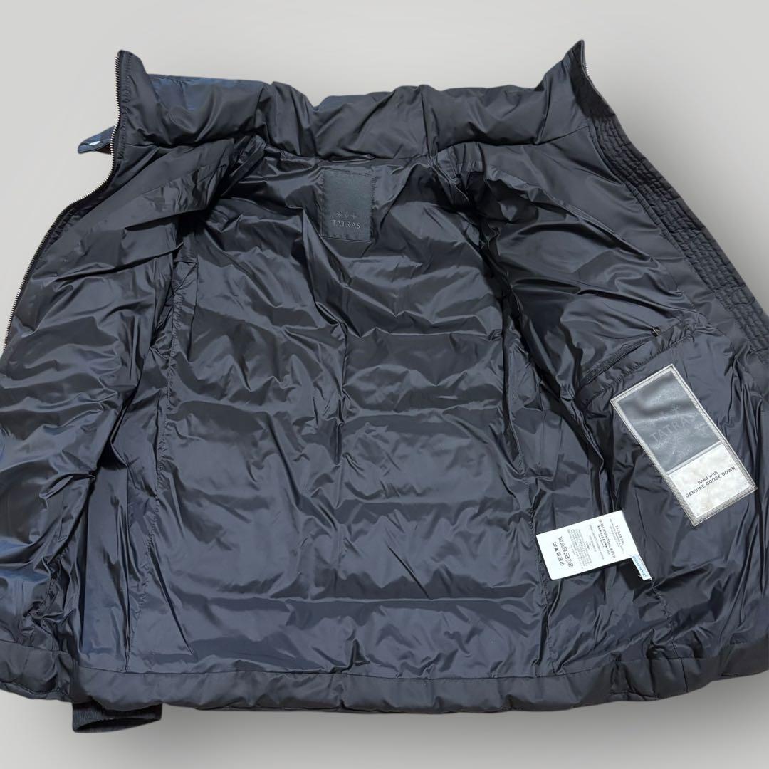 23AW・極美　TATRAS DINAND ナイロン　ダウンジャケット　ブラック