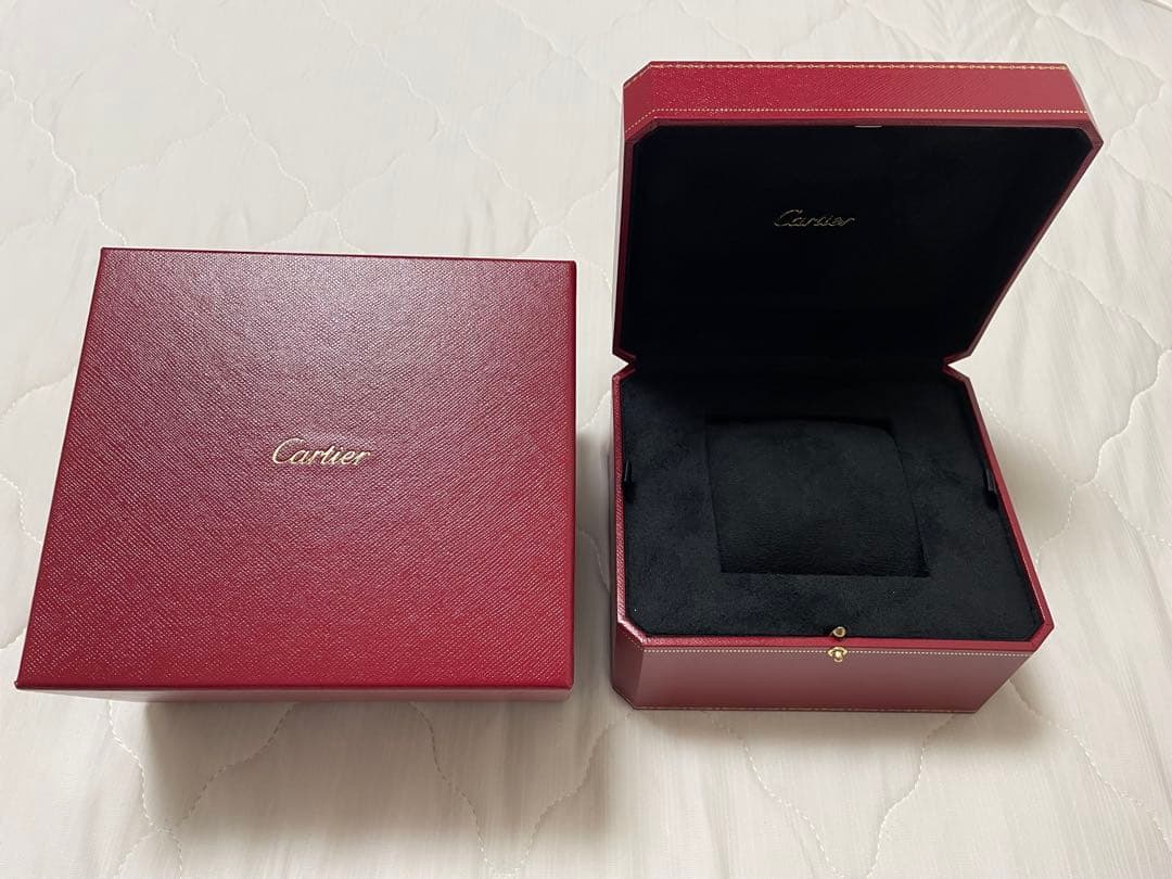 【新品未使用】Cartier カルティエ 時計ケースと箱のセット