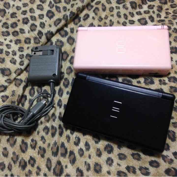 DS lite 本体2台(ピンク,ブラック) 充電器 2本