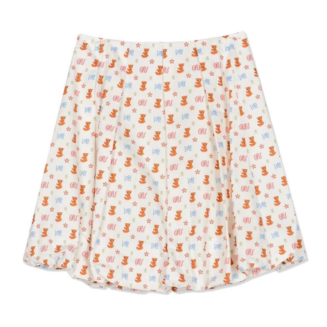 momentel 熊　バルーンスカート