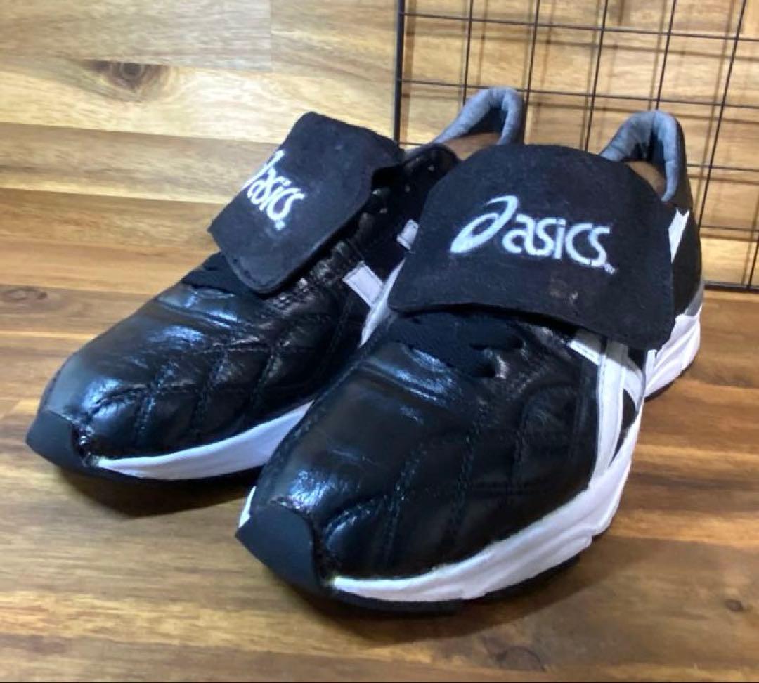 アシックス　インジェクター　ルーゴ　黒　25.5㎝　スニーカー仕様