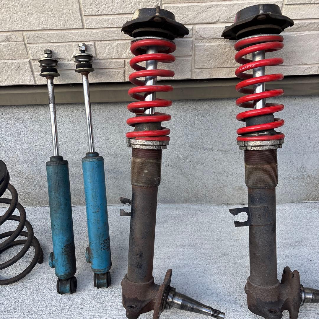 ae86 レビン　トレノ　フロント車高調　リアサス・ショック