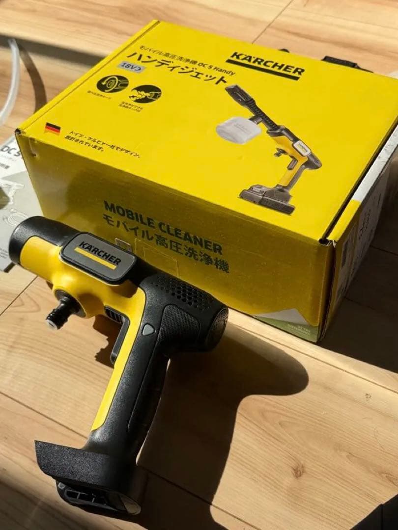 KARCHER OC 5 Handy モバイル高圧洗浄機　新品同様