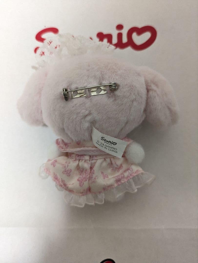 マイメロディ マイメロ 白いちごのティータイム ブローチ