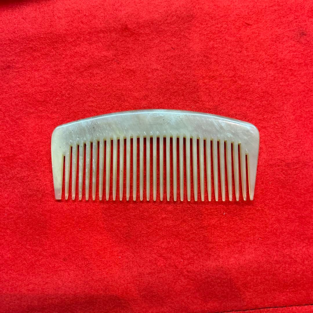 希少　水牛　櫛